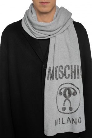Logo-printed scarf, zdjęcie 2 Logo-printed scarf od Moschino